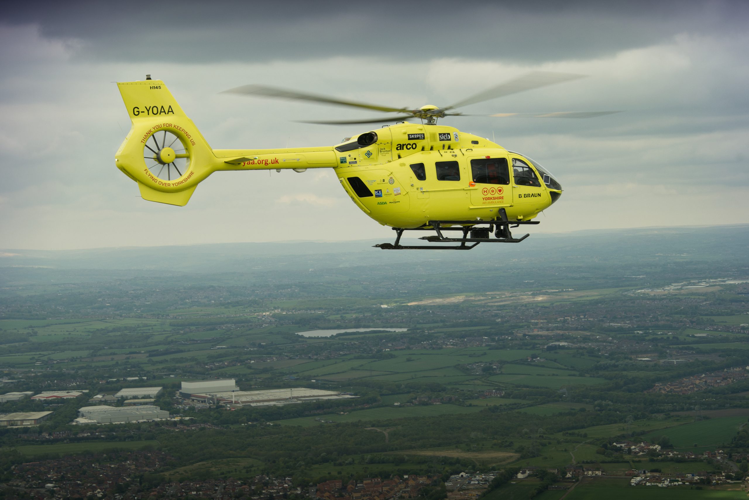 bp-chemicals-gives-a-cash-boost-of-5-000-to-yorkshire-air-ambulance