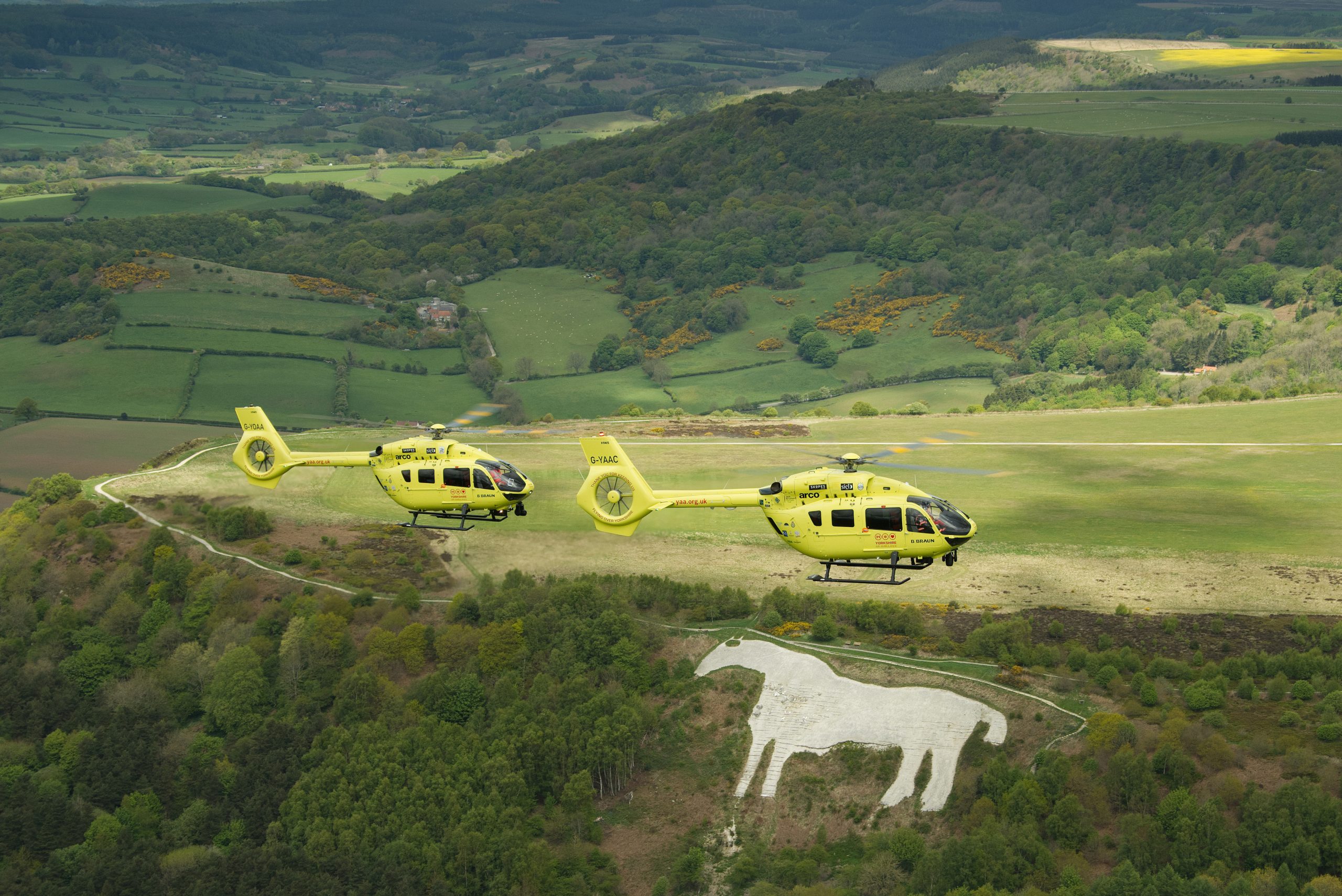 Announcement registration marks of the new 2023 helicopters