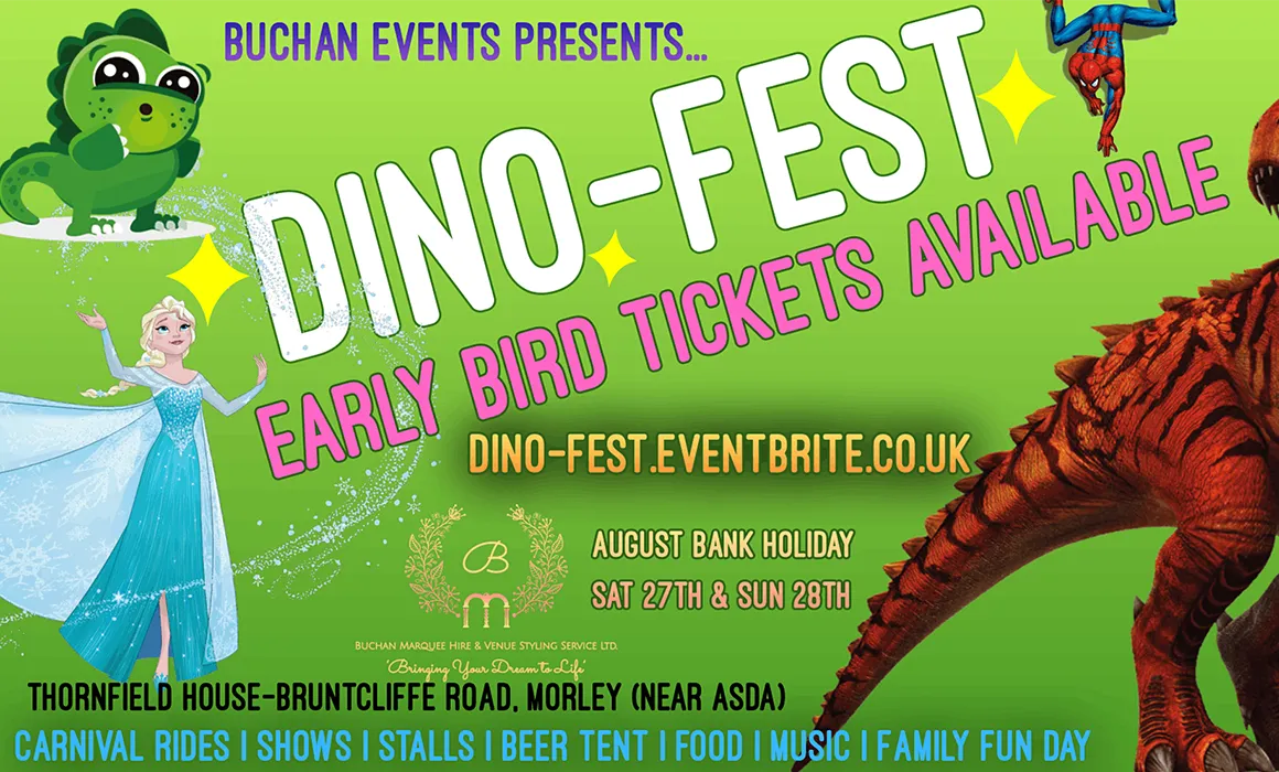 Dino Fest Yorkshire Air Ambulance