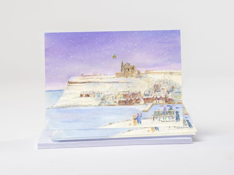 Magical Snowfall over Whitby, Yorkshire - Image 2