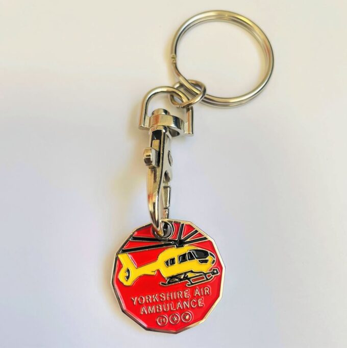 YAA Trolley Coin Keyring