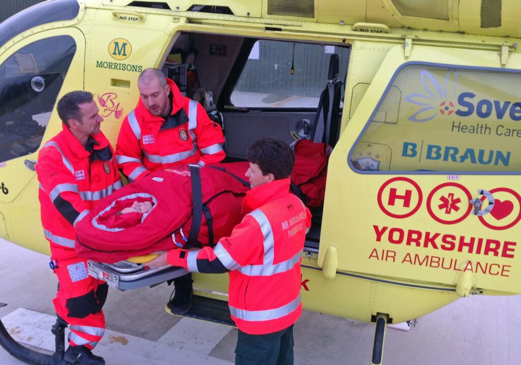 Yorkshire Air Ambulance patients benefit from new casualty bag ...