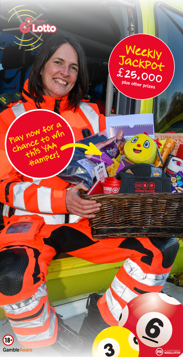 Saving Lives Lotto - Win a Christmas Hamper