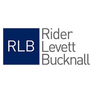 Company logo with the words 'Rider Levett Bucknall'